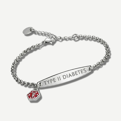 Stainless Steel Medical Alert Bracelet