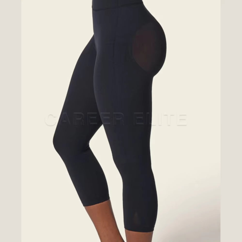 Women'S Seamless Sports Pants Breathable and Comfortable Tight Pants High Waist Hip Lifting Yoga Pants Running Exercise Pants